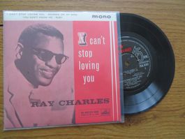 Ray Charles - I Can't Stop Loving You, Single, Top Zustand!