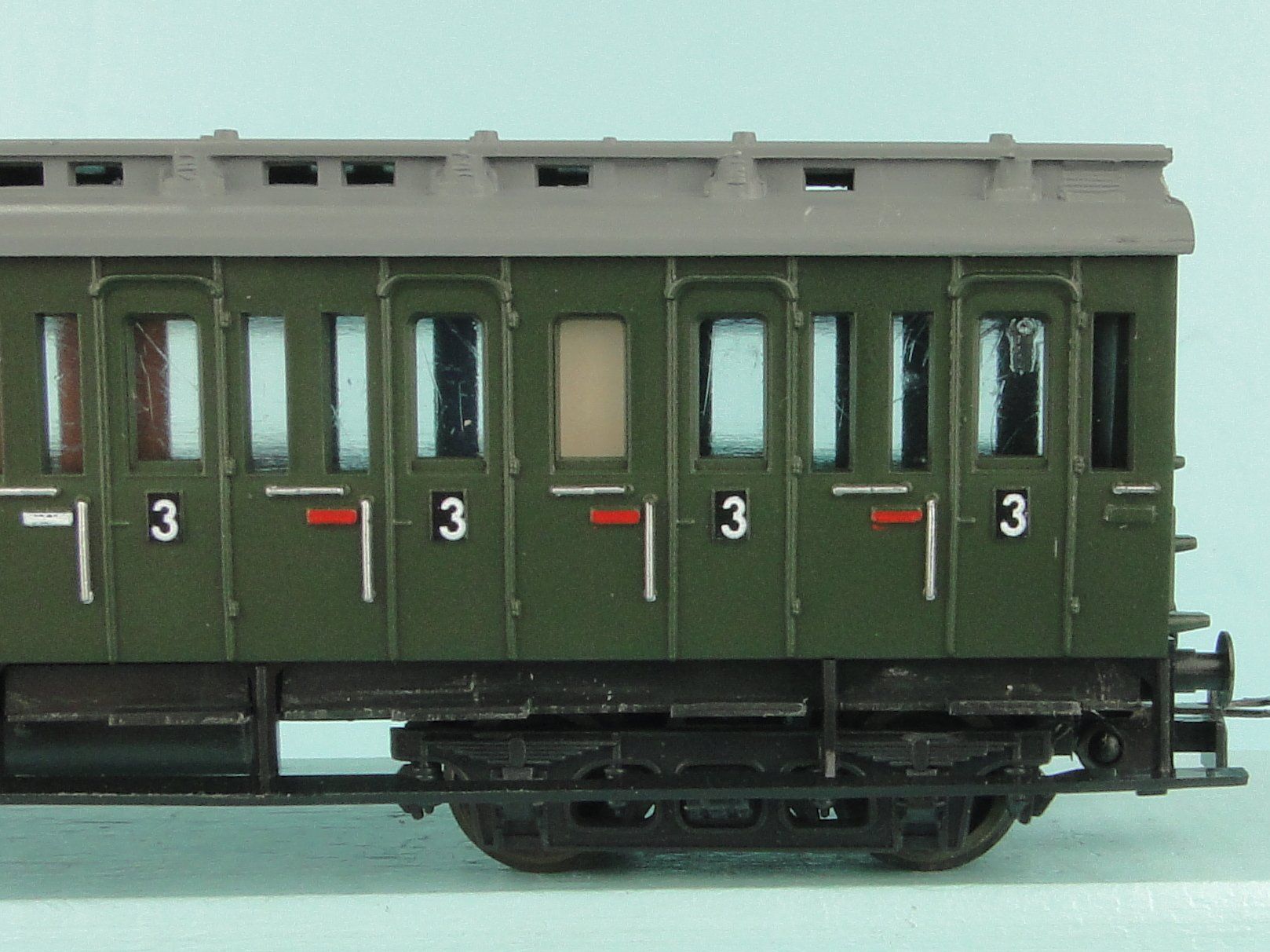 Liliput Modellini di ferrovie: Liliput 290 03 Oldtimer Wagen 3 Klasse – Usato da Bülach venduto da cann11 6