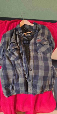 Herren Hemdjacke im Holzfäller Look - Grösse L neuwertig