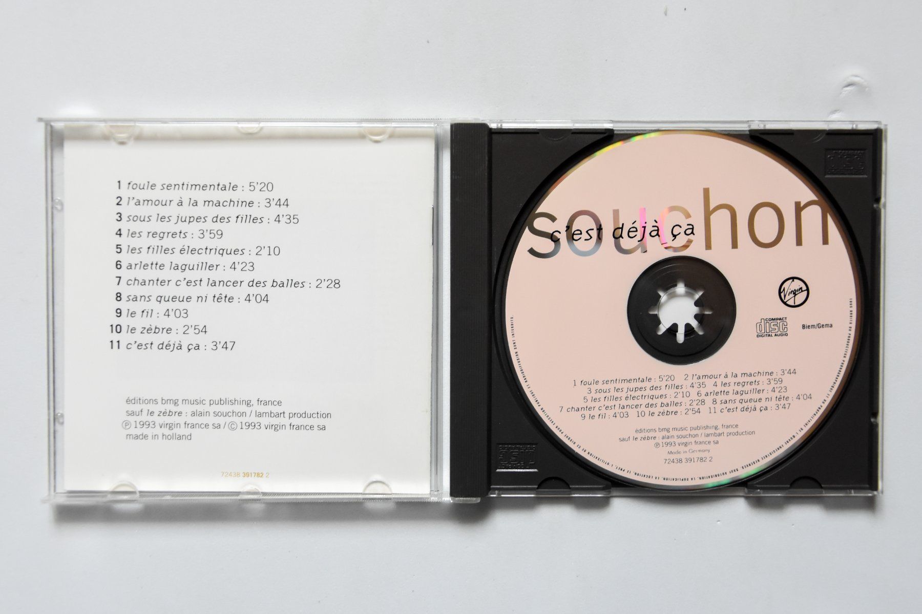 CDs: Alain Souchon - C'est déjà ça – Gebraucht aus Belmont-sur-Yverdon von ag97 1