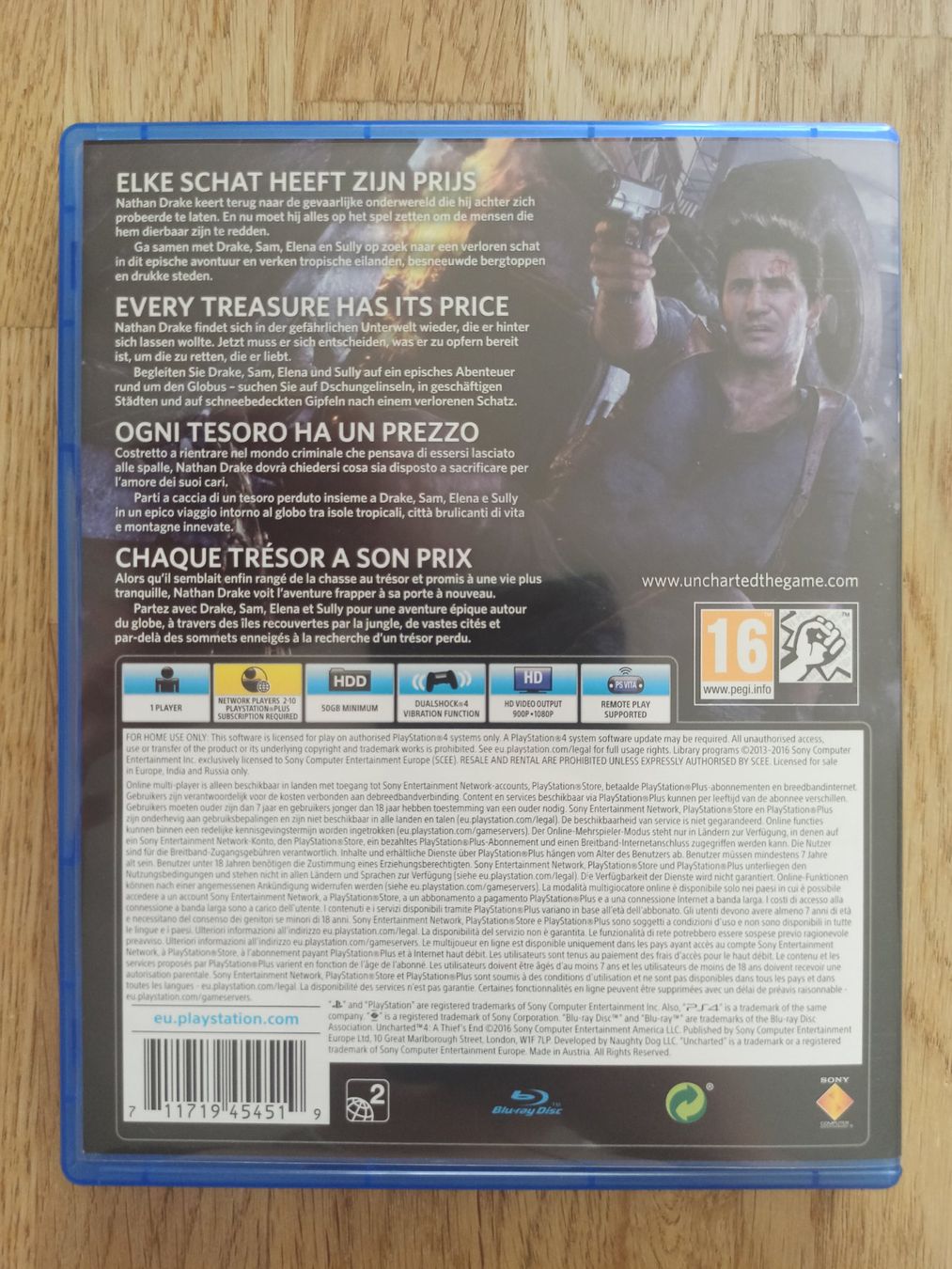 Giochi: Uncharted 4 A Thief's End PS4 / PS5 – Usato da Oberweningen venduto da mar_87mx 1