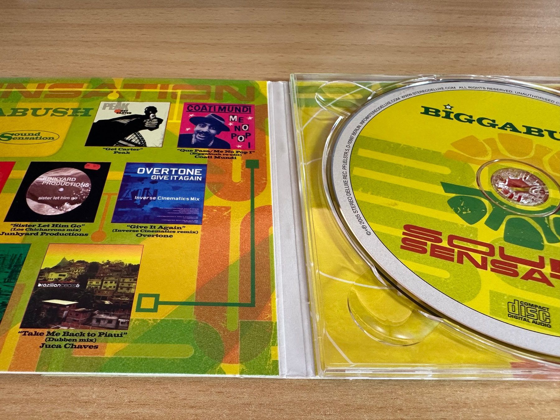 CD: Biggabush – Sound Sensation – Usato da Rikon im Tösstal venduto da Alpenmutz 2