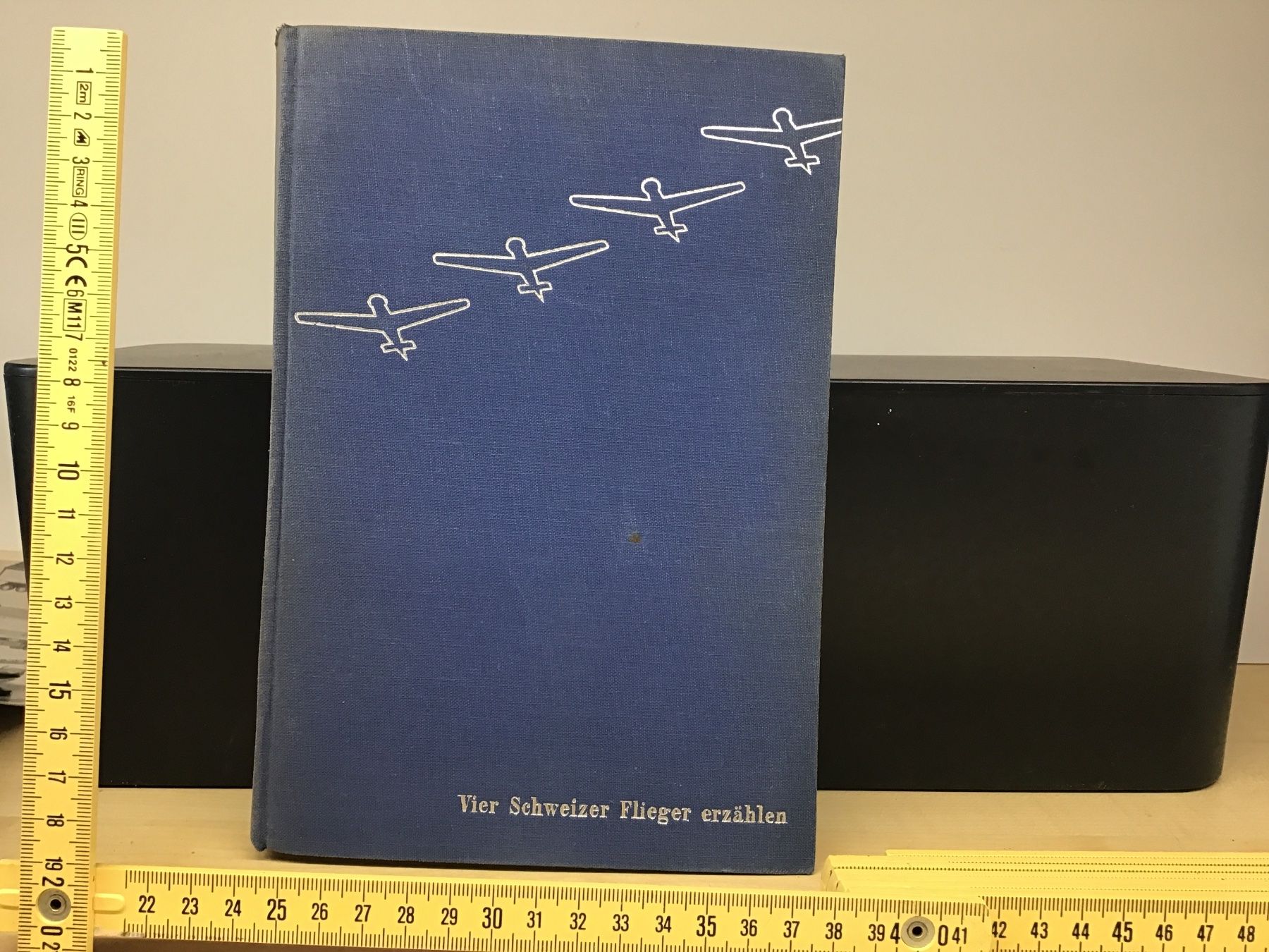 Bücher: "Vier Schweizer Flieger erzählen" - Buch 1934 – Gebraucht aus Männedorf von Modell-Spezialisten