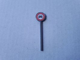 Verbot Motorwagen Schild H0