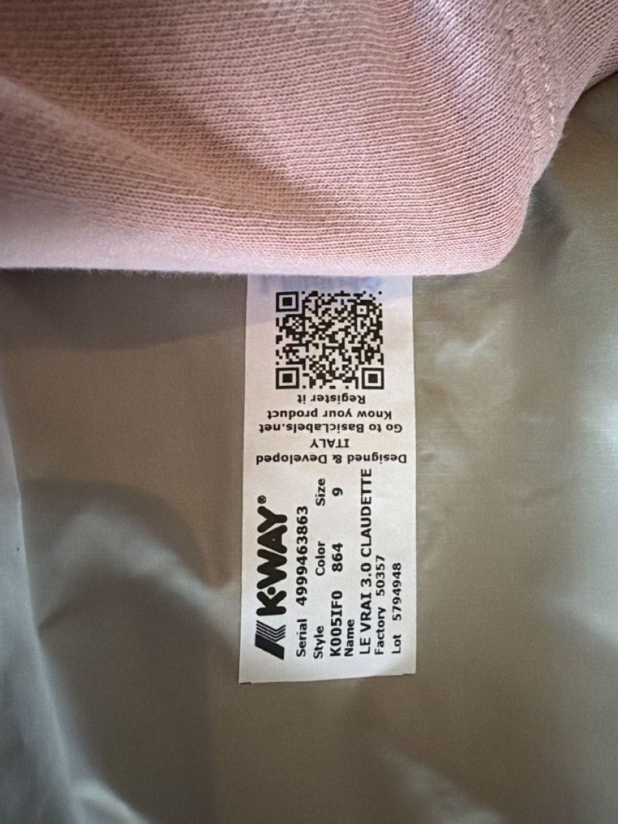 Giacche: KWay Jacke, Beige, Gr. 152, neuwertig – Usato da Morgarten venduto da elabaumann_ch 2