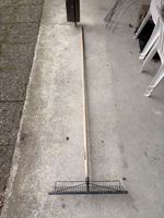 Laub Rechen, Garten Rechen, Metall Rechen, Top Zustand