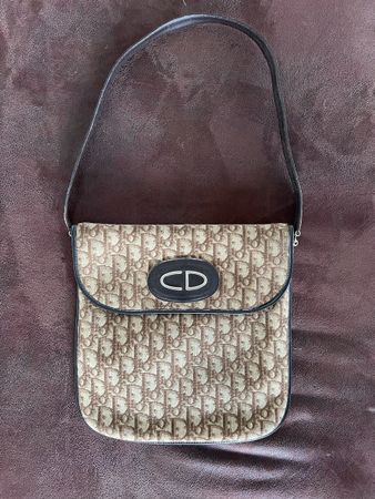 Christian Dior Oblique Vintage Shoulder Bag