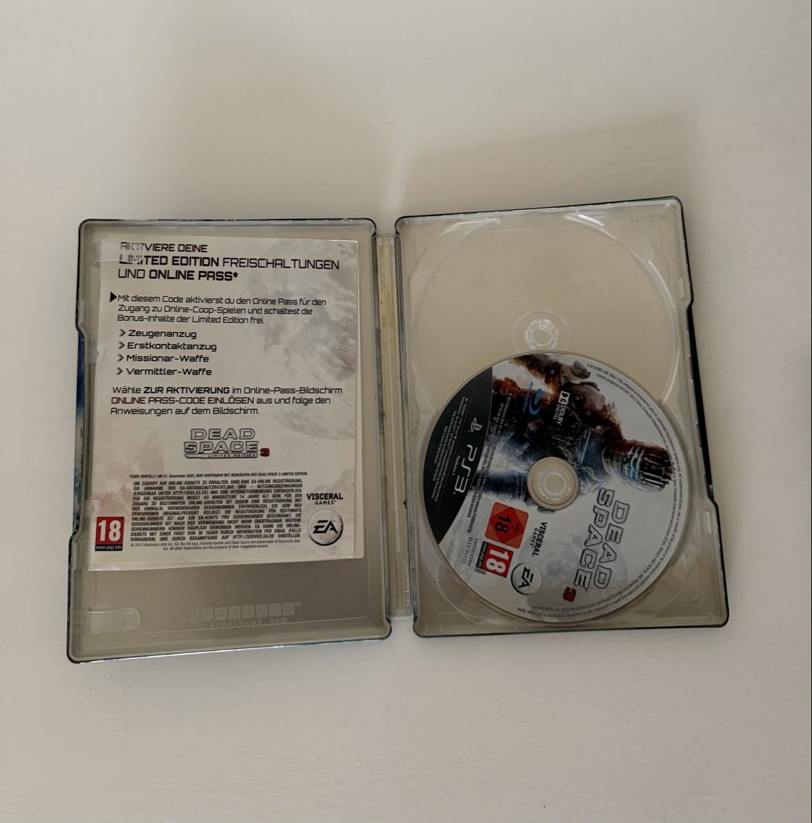 Sony Giochi: Playstation 3 Dead Space 3 Steelbook  – Usato da Oberwil BL venduto da ChrisBopp 2