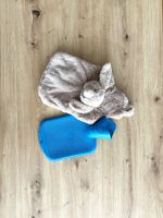 Baby Kinder Wärmflasche mit Hülle Hase kuschelig