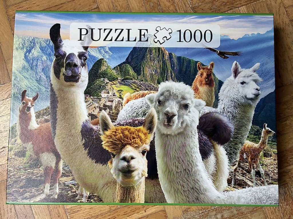 Puzzle: 1000er Puzzle 70x50 cm – Usato da Langenthal venduto da pumas01