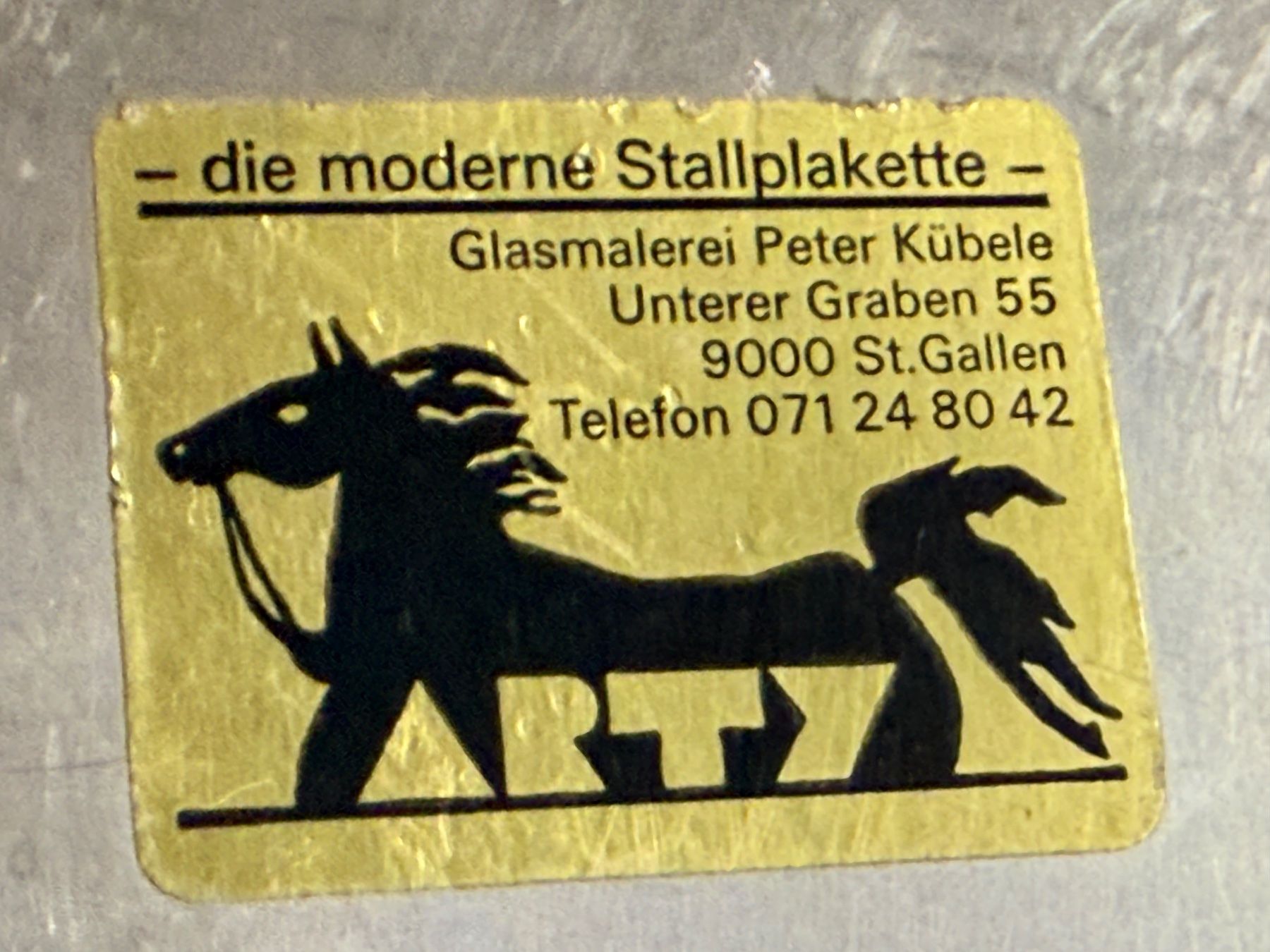 Schweizer Armee Plaketten & Abzeichen: Plakette Geb Inf RS 212 1983 - Schweizer Armee – Gebraucht aus Brütten von Hst1 2
