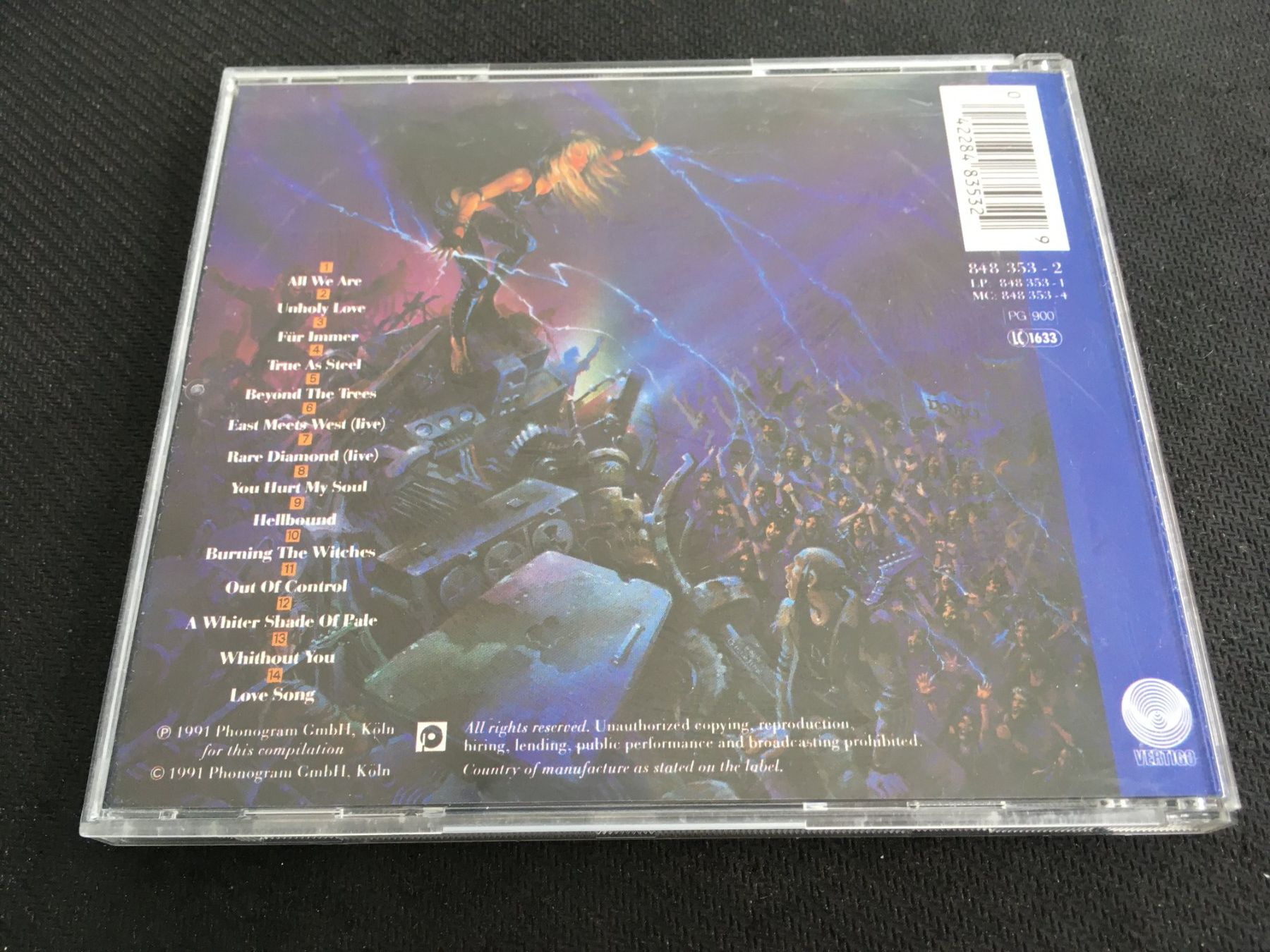 CDs: Doro Warlock - Rare Diamonds -CD- – Gebraucht aus St.Gallen von MedienJoe 2