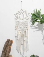 Makramee Wandbehang Lotus, NEU