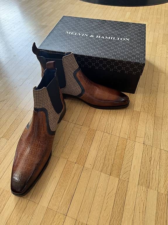 Chaussures hommes: Lederstiefel Melvin&Hamilton Gr. 42 – D'occasion à Birmensdorf ZH par KSw27