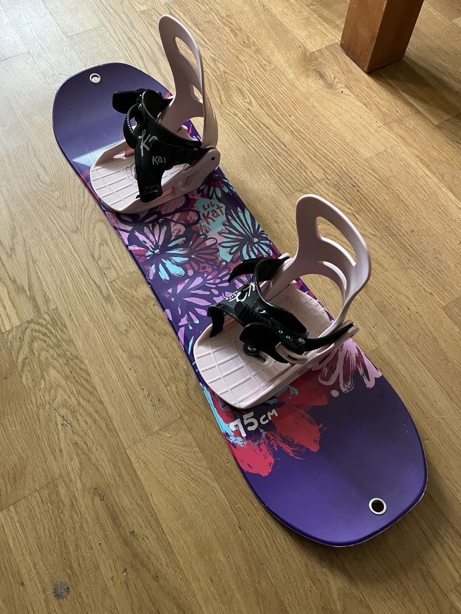 K2 Board: K2 Snowboard 75cm inkl. Snowboardbindung  – Usato da Horgen venduto da pupcia01 2