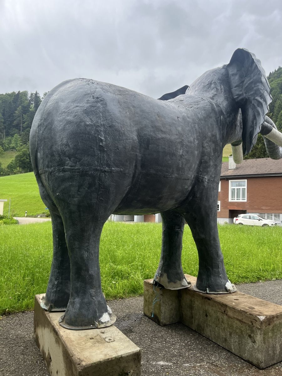 Statuette: Elefant Riesengross 4x3 Meter gross – Usato da Walde SG venduto da buenzli-1 7