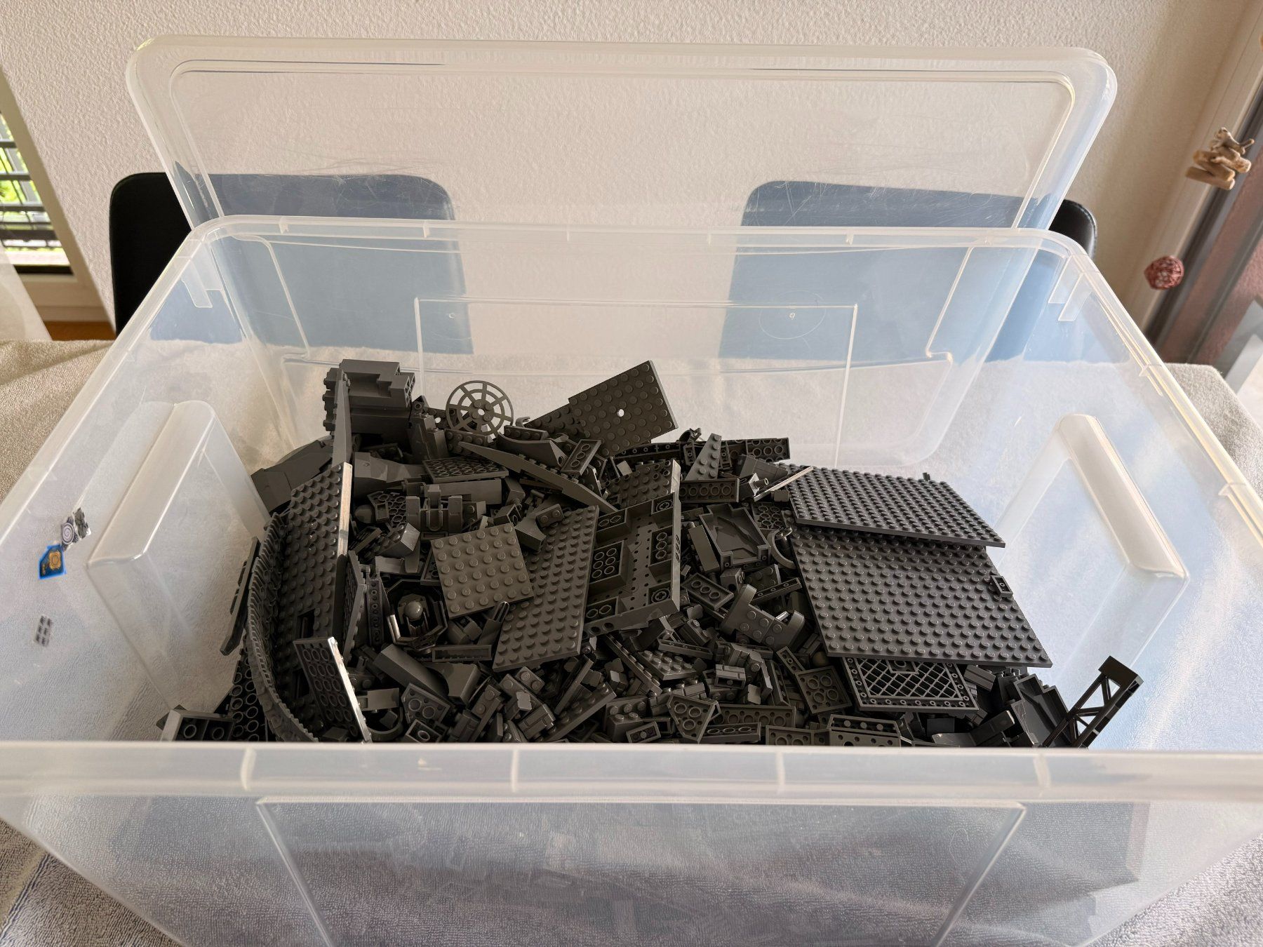 Lego Giocattoli: Lego Steine dunkelgrau ca. 6 kg – Usato da Oftringen venduto da rohrstutz 3