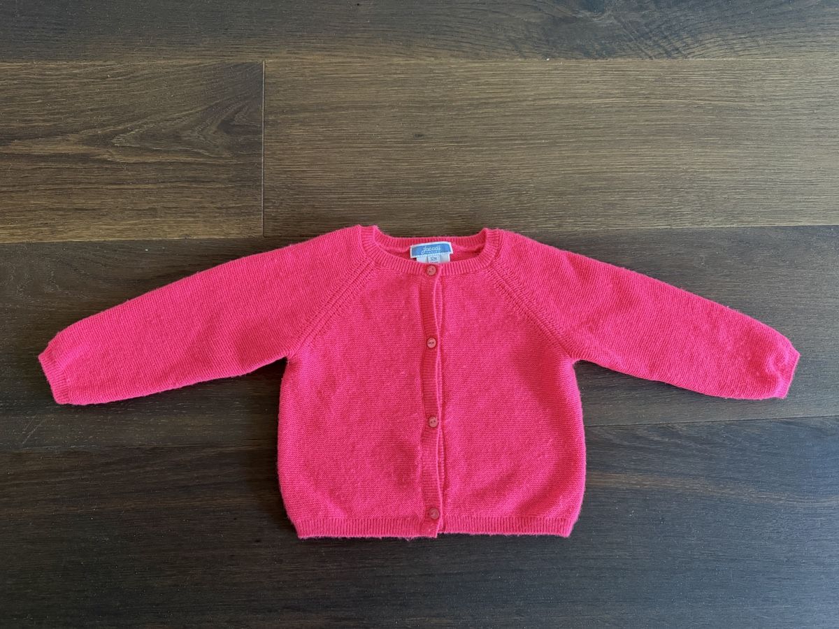 Jacadi Giacche & Cappotti: Jacadi Strickjacke Neon-Pink 12 Monate – Usato da Dornach venduto da bachmcar