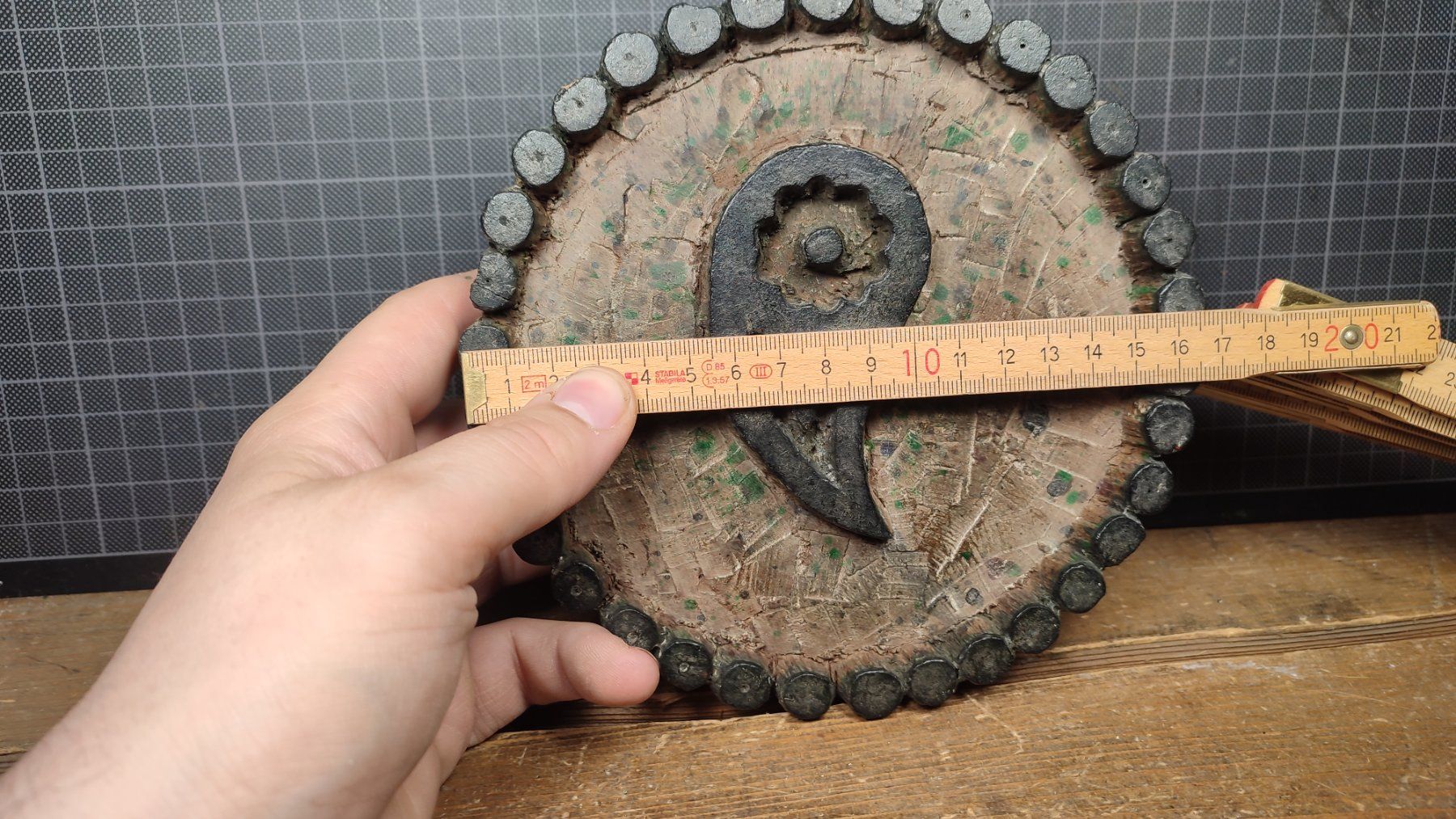 Timbri: Wunderschöner alter Textil Stempel  nr 14 – Usato da Gelterkinden venduto da MYSTOREFORYOU4460 4