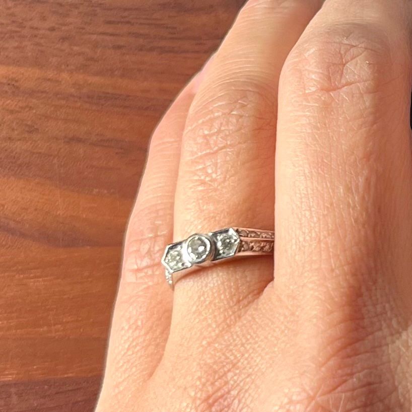Anelli: 5226_Brillantring - Weissgold – Usato da Bern venduto da simoneheim 1