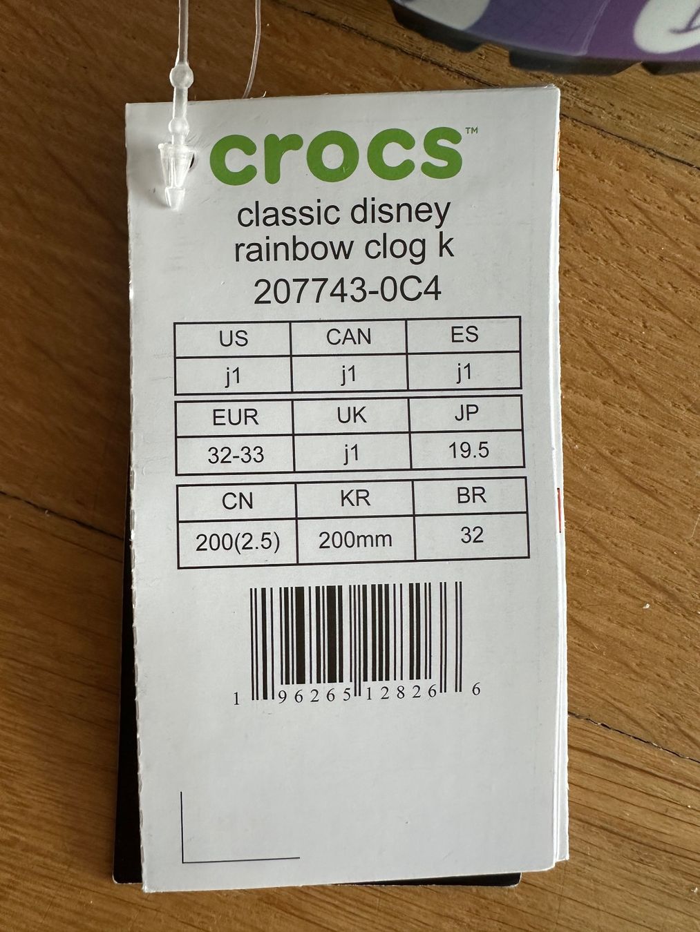 Crocs Scarpe da uomo: NEW CROCS Disney Size 32-33 – Nuovo e nell'imballaggio originale da Montagnola venduto da eva_gm6j 6