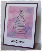 WEIHNACHTSBAUM 1 STANZSCHABLONE