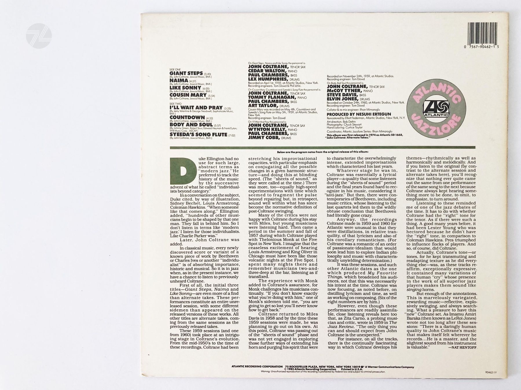 Schallplatten: John Coltrane COUNTDOWN Vinyl Jazz Album – Gebraucht aus Wetzikon ZH von cyan74 3