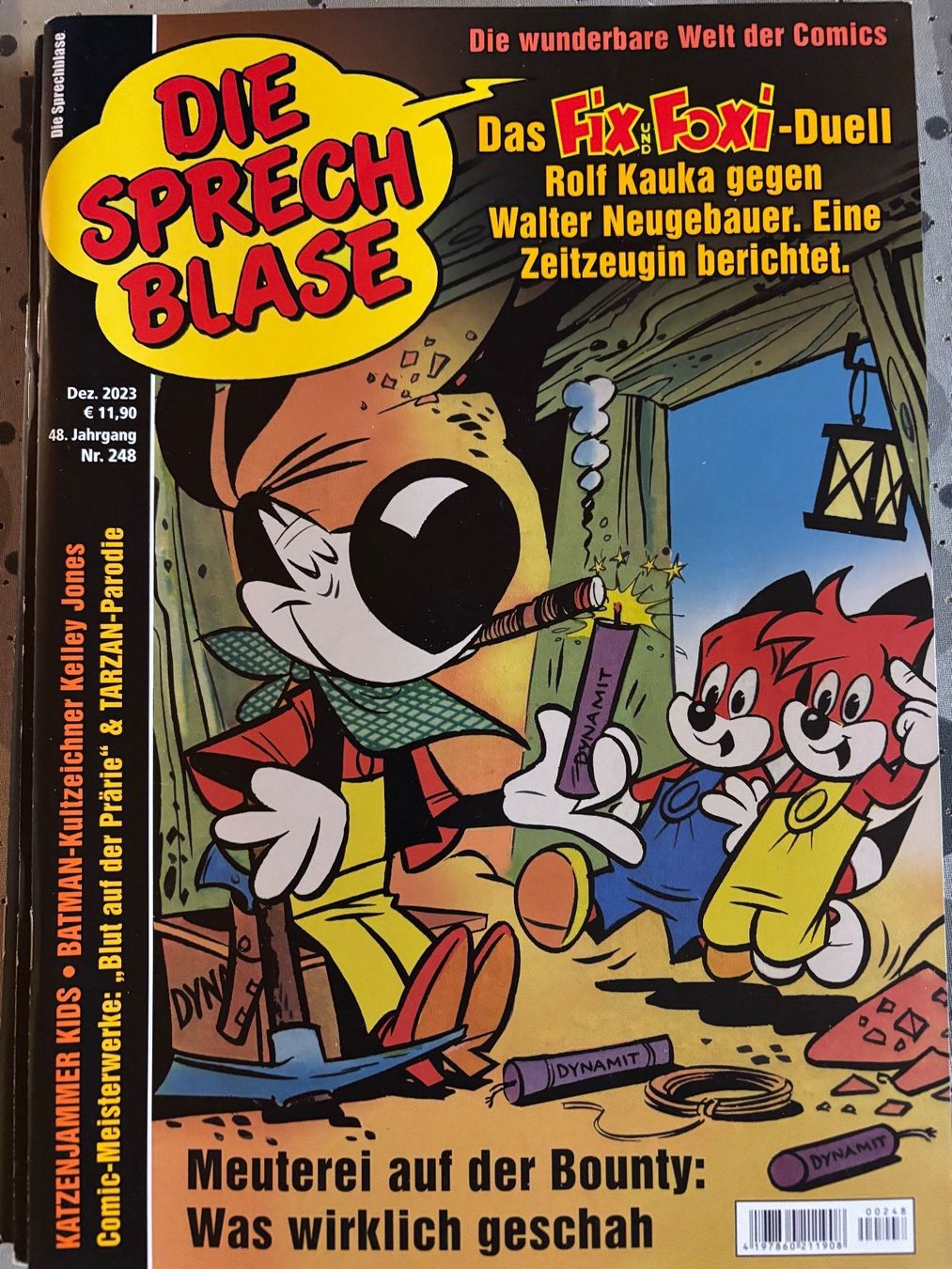 Fumetti: DIE SPRECHBLASE Nrn. 248 - 252, 5 Ausgaben – Usato da Niederhasli venduto da Hsoz 1