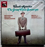 SEALED UK 4 LPs The Great Violin Concertos Yehudi Menuhin