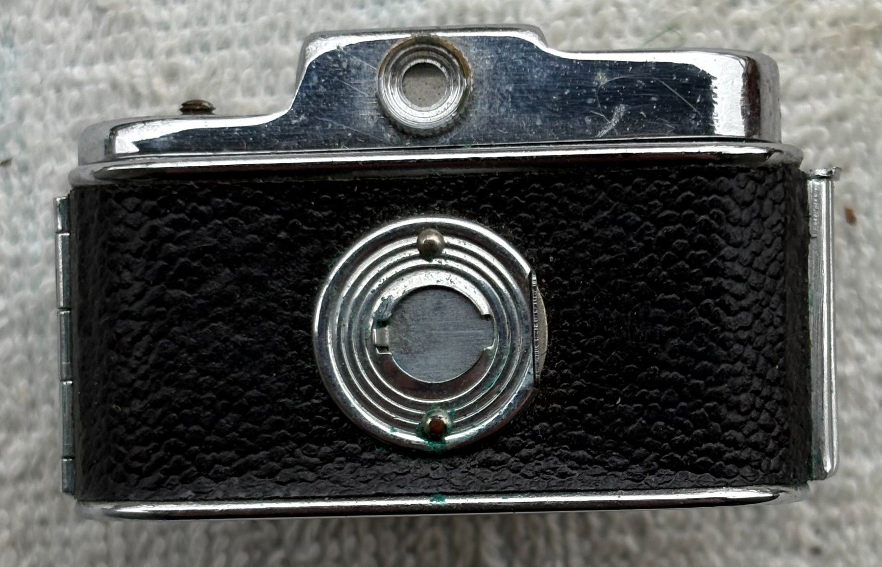 Fotocamera: VINTAGE MYCRO CAMERA MIT LEDERTASCHE – Difettoso da Ostermundigen venduto da Heavenmaus75 5