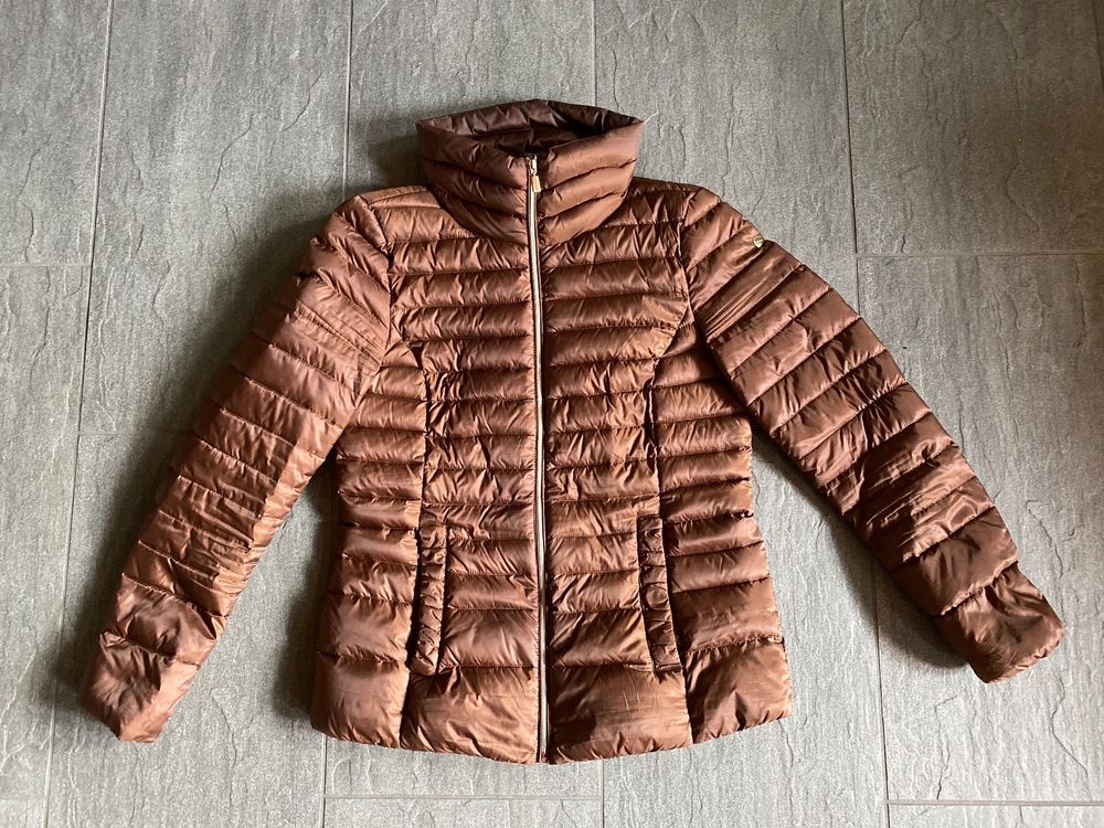 esprit lange daunenjacke