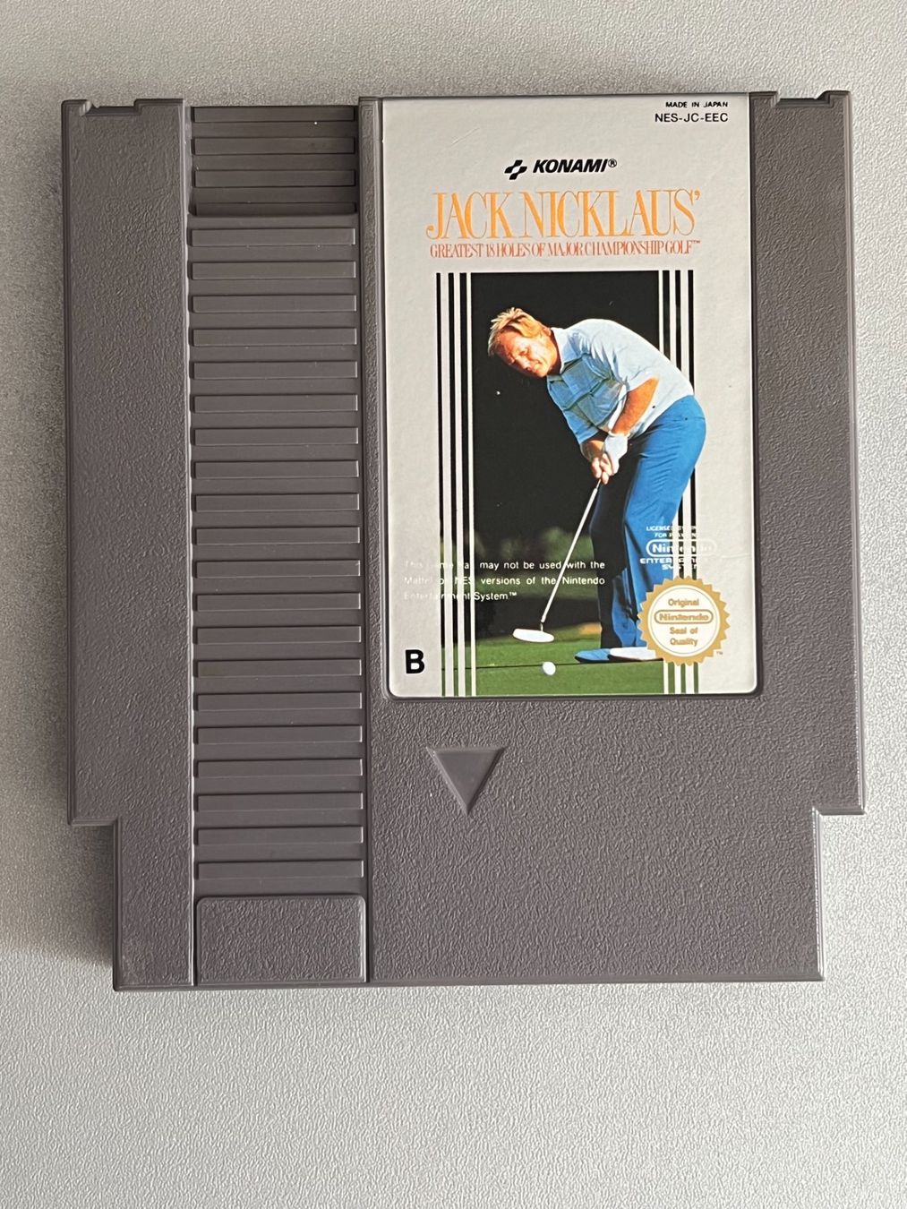 Nintendo Giochi: Jack Nicklaus Golf - NES  (PAL-B) – Usato da Rivera venduto da poweradem05