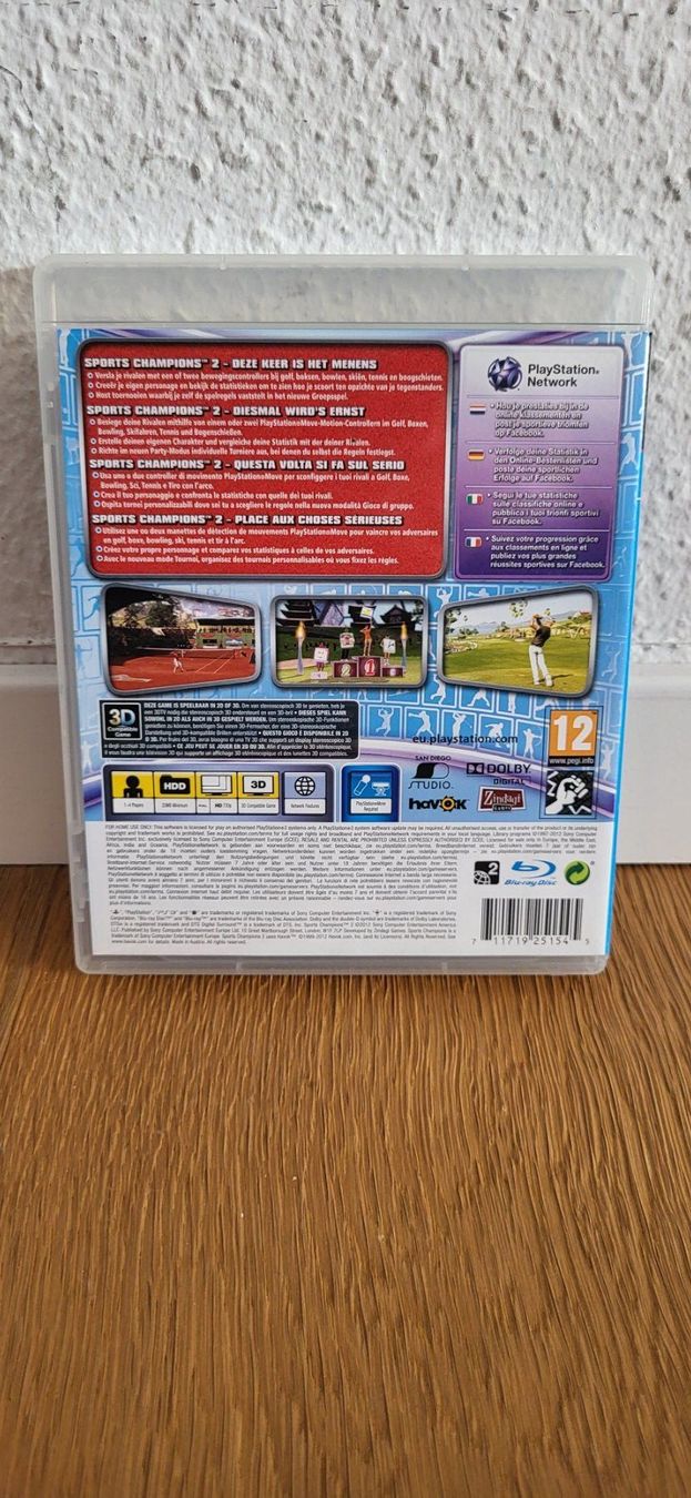 Sony Giochi: PS3 - Sports Champions 2 – Usato da Münsingen venduto da DigitaleSpielecke 1
