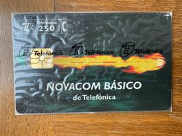 Telefonkarte Spanien, Novacom Básico, originalverpackt