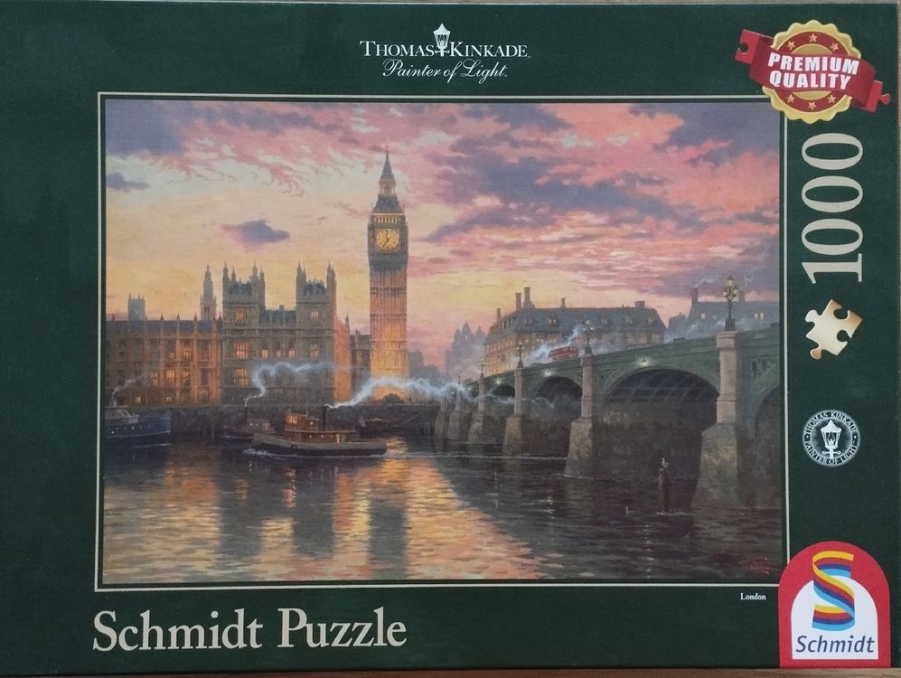 Schmidt Spiele London Puzzle - 1000 Teile Motiv Von Aimee Steward