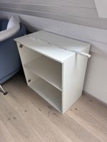2x Regal weiss Hülsta zu verschenken für Ordner oder Bücher