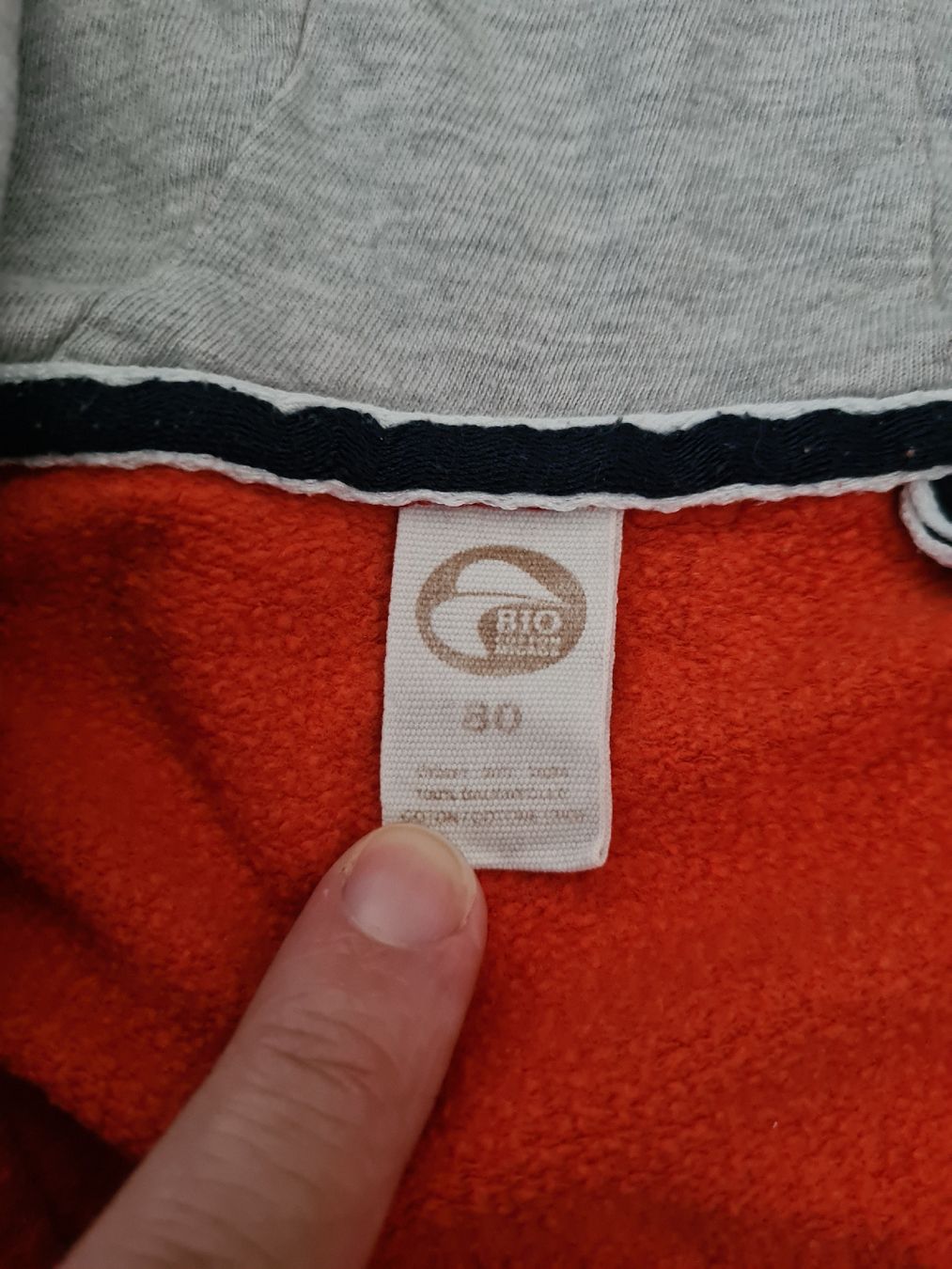 Pullover & Sweatshirts: Kinder Kapuzenpullover orange Grösse 80  – Gebraucht aus Horw von Mirii91 2