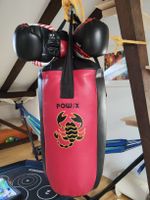 Boxsack mit Handschuhen
