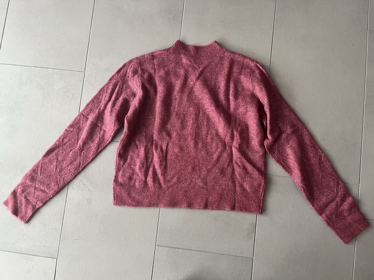 Maglioni & Felpe: Strickpullover magenta mit Perlen S neu – Nuovo (secondo la descrizione) da Birrwil venduto da vanyboo 2