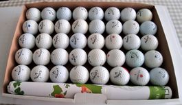 40 balles de golf – enchère solidaire pour SolidRecycl