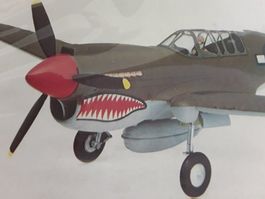 WARHAWK  P-40N __ Monogram __ Modellflugzeug  __ NEU __ 1:72