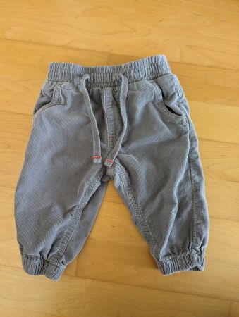 Kinder Hose Lupilu Cord Grau Grösse 62 super Zustand