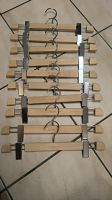 10x Hosenbuegel SLOWEAR Holz Metall neuwertig