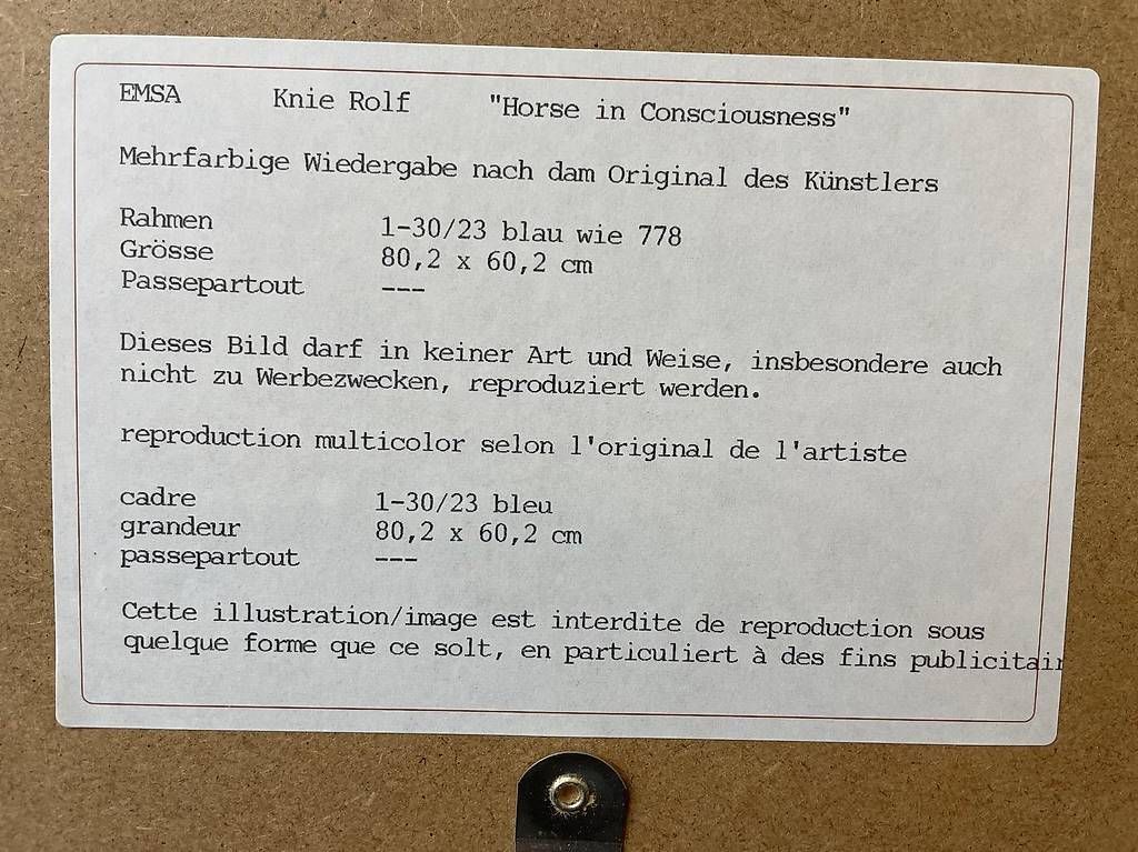 Posters & Illustrations: ROLF KNIE – D'occasion à Luzern par inf_l5rr 1