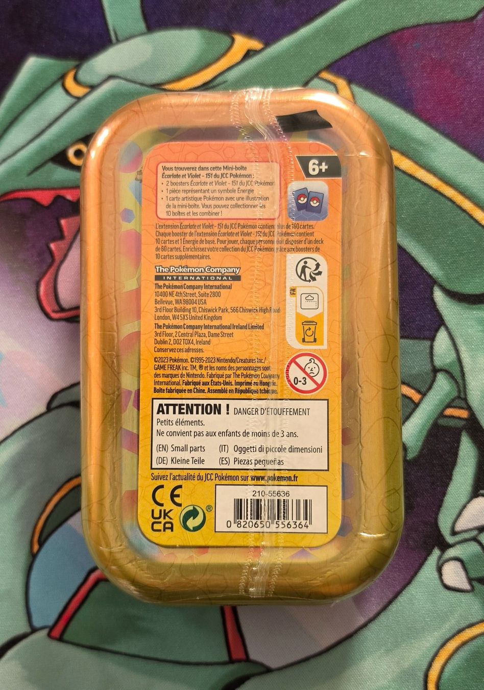 Pokémon Carte collezionabili: Mini Tin Pokémon 151 illstration Elektek - FR – Nuovo e nell'imballaggio originale da Chailly-Montreux venduto da TCG_Games_Swiss 1