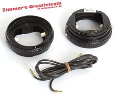 2 Hasselblad V-System Zwischenringe 21mm zum Nachbelichten