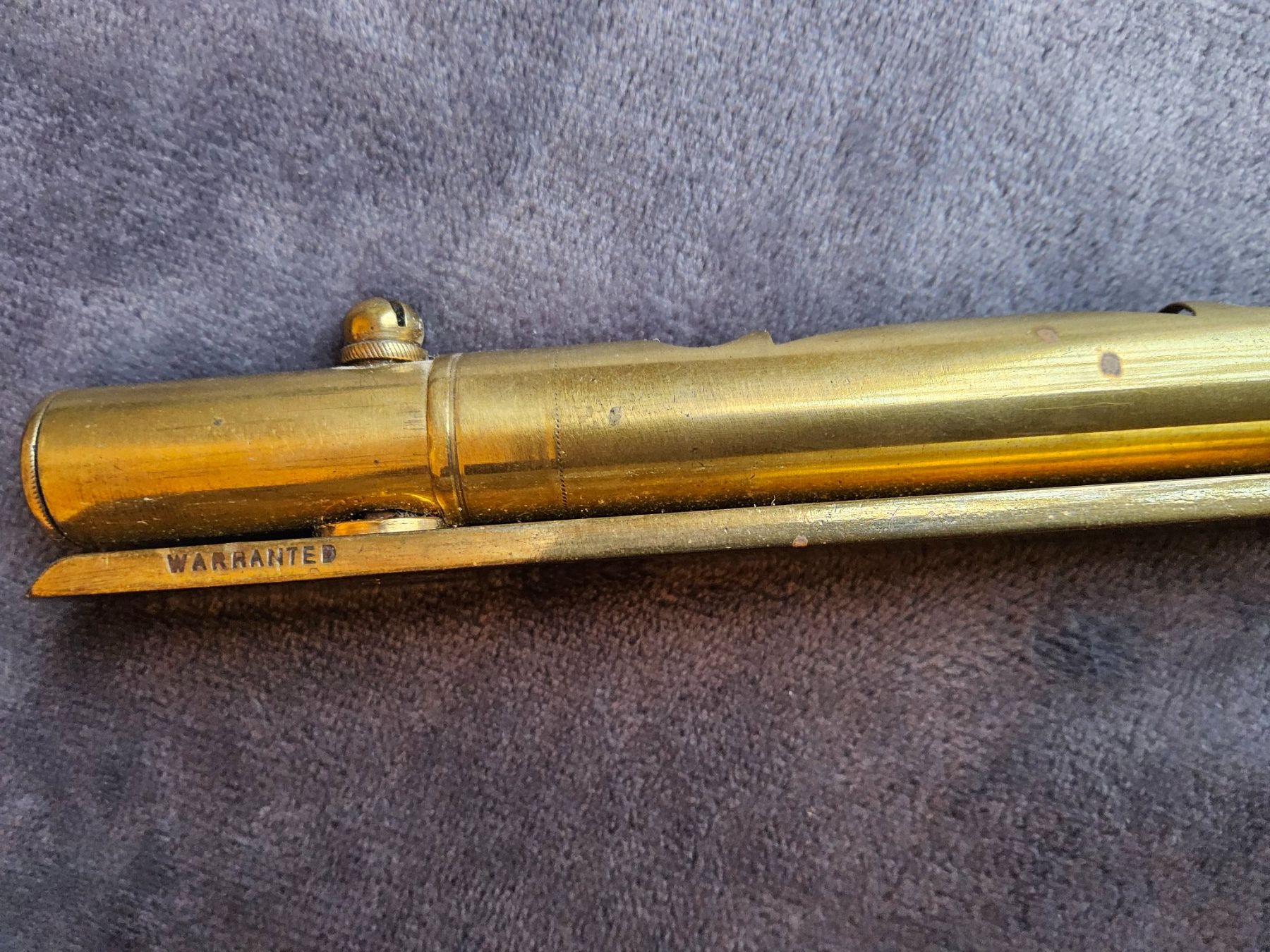 Messen: Antike Messing Taschen Wasserwage ca 1900 – Gebraucht aus Zürich von SciTec 2