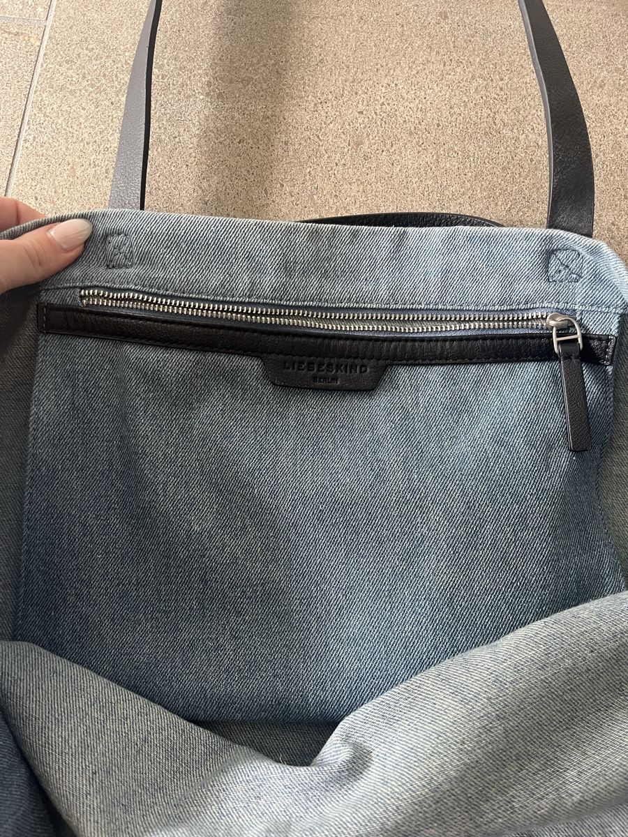 Liebeskind Borse: Liebeskind Shopper Jeans Optik – Usato da Sevelen venduto da sar_hmx8 2