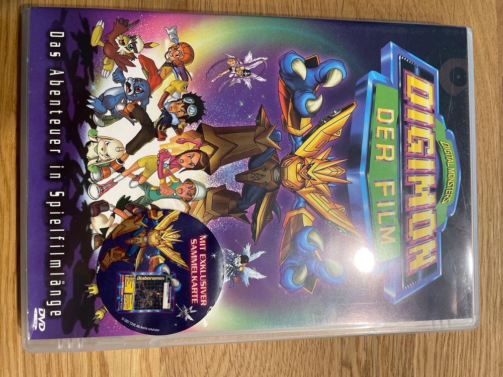 Digimon Der Film+ Exklusiver Sammelkarte DVD (Gebraucht) in Hagendorn ...
