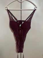 Body 75A Bordeaux Spitze neuwertig